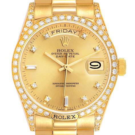 Rolex President Yellow Gold 18138 